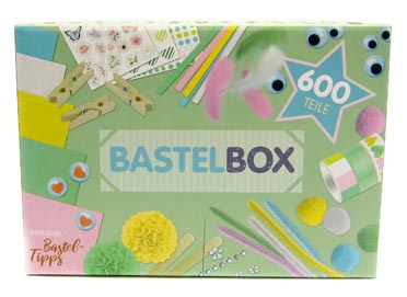 Bastelbox A5 600 Teile Pastell